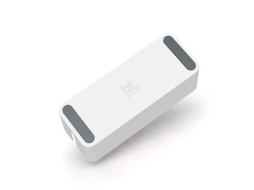 CableBox cable organizer hides messy, loose, tangled cables White color (CB01WH) - view 6