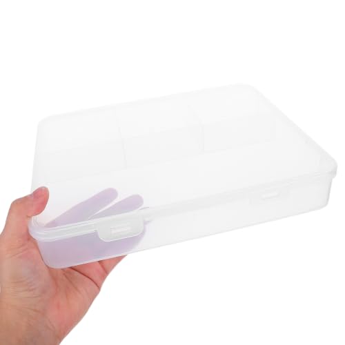 Medal Organizer Box, Plastic Display Case with Dividers for Coins - view 4