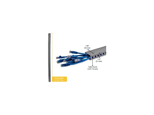 StarTech 5.6ft Server Rack Cable Management, TAA (AD105X1) - view 2