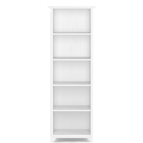 Acadian TV Stand and Bookcase in White (Set of 3) - view 6
