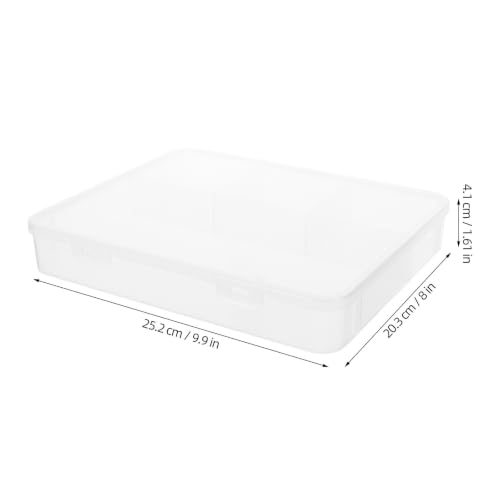 Medal Display Box, Plastic Coin Holder with Compartments for Home Office - view 2