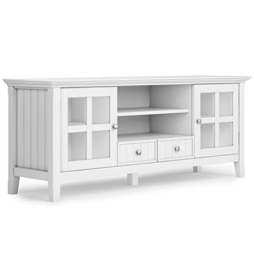 Acadian TV Stand and Bookcase in White (Set of 3) - view 4