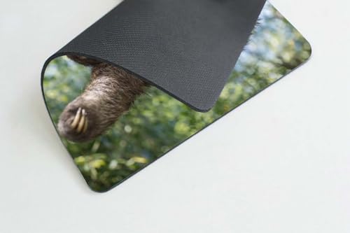 Happy Sloth Customized Rectangle Non-Slip Rubber Mousepad Gaming Mouse Pad 9.5 X 7.9 Inch (240mmX200mmX3mm) - view 4