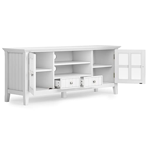 Acadian TV Stand and Bookcase in White (Set of 3) - view 2