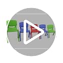 4 Pack Green Plastic Stackable School Chair with 12'' Seat Height - view 7
