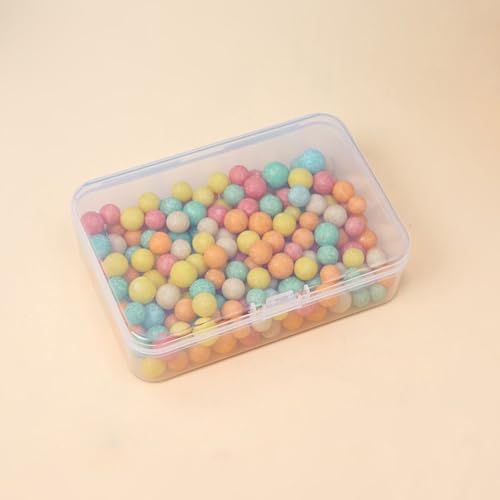 Rectangular Transparent Plastic Storage Box - Desktop Drawer Organizer Container for Home, Dustproof & Stackable, Ideal for Crafts, Makeup & Small Items - view 3