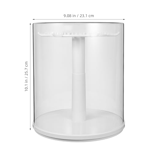 Desktop Rotating Display Box Plastic Figurine Case Xmas - view 2