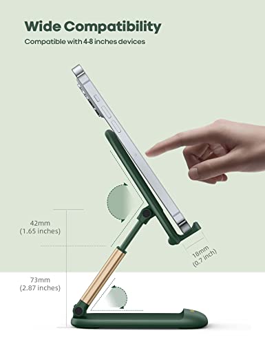 Green Cell Phone Holder, Desk Accessories, Cellphone Stand - view 5