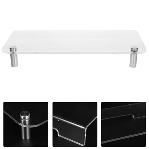 Xmas Acrylic Monitor Riser for Desk, Desktop Organizer Stand - view 6