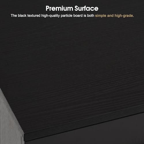 Styling Station, Wall Mount Storage Cabinet 3185 (Black) - view 4