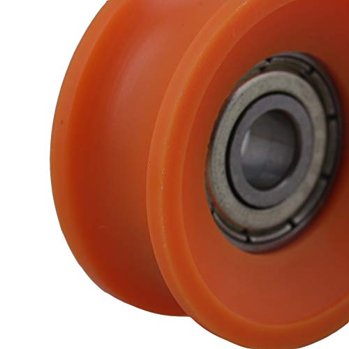 4Pcs U-Groove POM Pulley | 6mm BORE | 30mm OD | 79kg Load Capacity - view 5