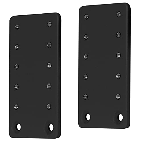 Black Height Adjustment Kit Brackets for Keyboard Trays, MOUNT-KB5SP