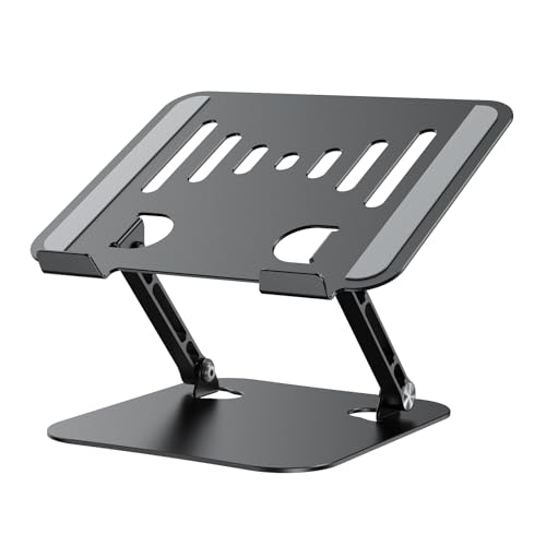 Adjustable Laptop Stand Riser Foldable Aluminum Laptop Stand for Desk - view 2