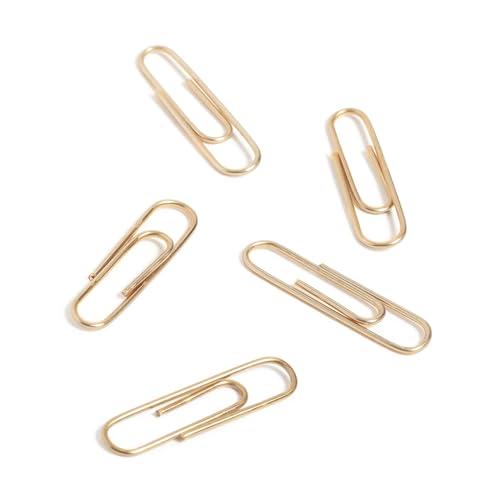 Office Accessory Kit, Office Supplies, Includes 1 Sticky Note pad, 35 Gold Paper Clips, 20 Sphere Push pins, 3 Succulent Magnets and 6 Medium Binder Clips, Succulent Garden - view 6