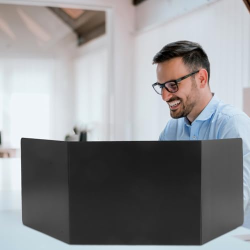 2pcs Desk Dividers, Three-Panel Plastic Privacy Shield - view 6