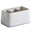 Remote Control Storage Box, 3 Grid Desktop Organizer for Home