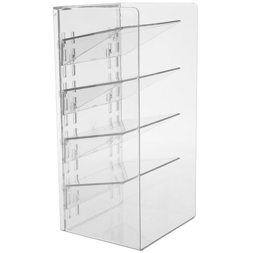 Bathroom Storage Organizer Box PET Desktop Cosmetics Container for Makeup
