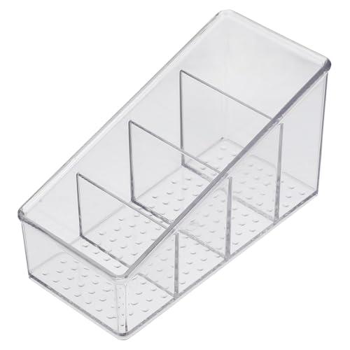 Plastic Makeup Organizer Storage Container with Compartments