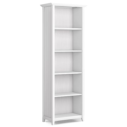 Acadian TV Stand and Bookcase in White (Set of 3) - view 5