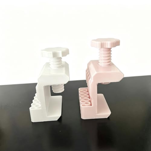Cable Organizer Clips for Deskside, Clamp on Cord Holder with Multi Slot Routing for Study Table Cable Routing Clip Charging Wire Holder Computer Cord Keeper Table Guide - view 5