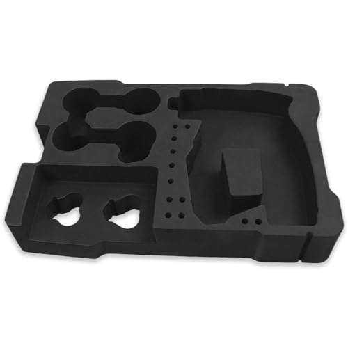 EVA Foam Tool Box Insert – Precision-Cut Organizer for Drills & Drivers - Easy Storage, Durable, Lightweight, Quick Setup, Fits Modular Tool Box Systems (Black) - view 2