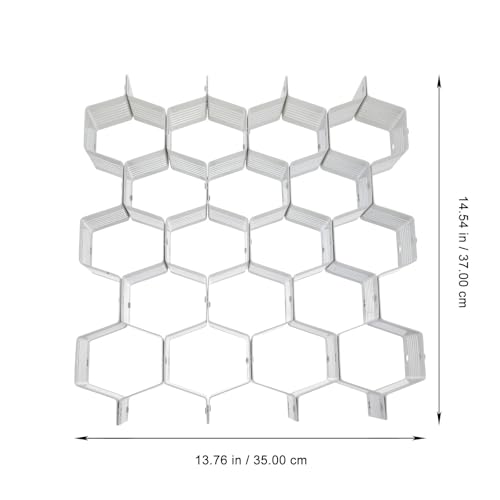 DIY Honeycomb Drawer Dividers, ABS Plastic Closet Organizer, Set - view 2