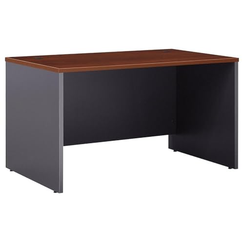 Bush Business Furniture Series C 48W x 30D Shell Desk in Hansen Cherry, Office Workstation for Professional Use, Compact Desktop Solution for Workspace - view 4