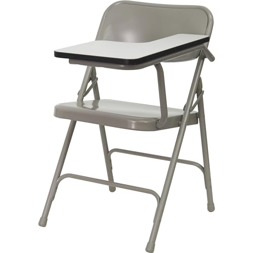 Ralph Premium Steel Folding Chair Bundle with Right & Left Handed Tablet Arms, 500lb Capacity - view 5