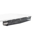 Black Screw-on 36 in Mesh Net Cable Management Holder, DESK-AC36MH-S
