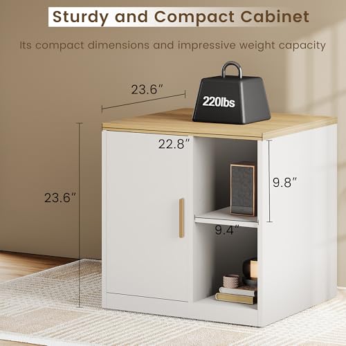 Computer Desk with Hutch & File Cabinet - view 3