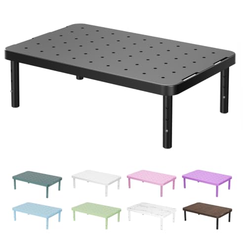 Computer Monitor Stand for Desk, Adjustable Laptop Riser, up to 44 lbs