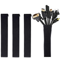 4 Pack Cable Management Sleeve 19-20 Inches -Black