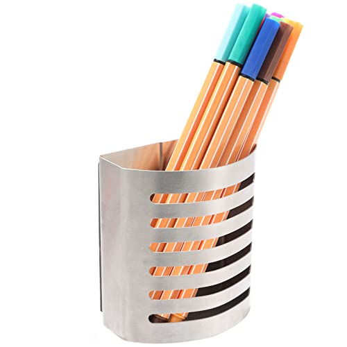 Magnetic Modern Pen and Pencil Holder, 3.25" x 1.75" x 3.50" - view 5