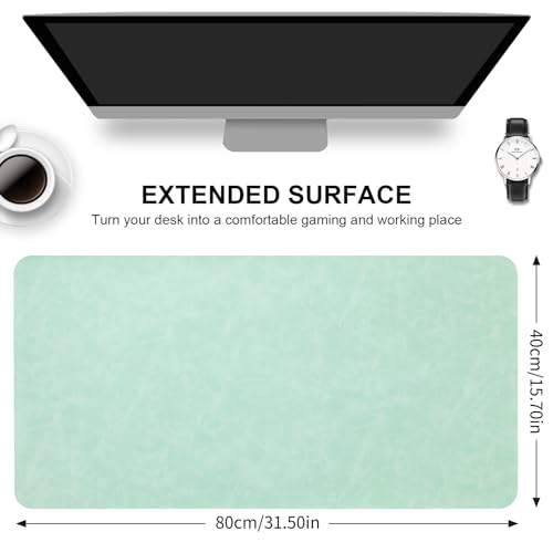 Desk Pad PU Leather Large Mouse Pad Mat Office Laptop Desk Protector - view 4