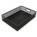 Desk Drawer Organizer, A4 Large Metal Mesh Desk Organizer Tray, Versatile Storage Box Set for Office Home Supplies,13 x 9 inches