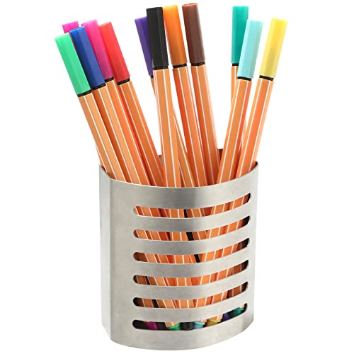 Magnetic Modern Pen and Pencil Holder, 3.25" x 1.75" x 3.50" - view 4