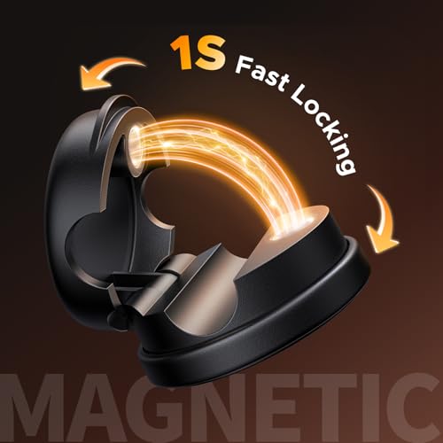 Magnetic Cable Management Clips, 360° Rotation Desk Cord Organizer 1s Fast Locking, Strong Adhesive Cable Holder Fits Cables Wires for Workspace, Nightstand, Home Office,Car - view 4