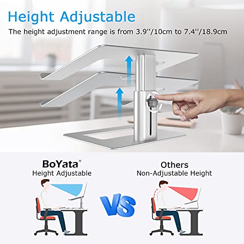 Laptop Stand, Height Adjustable Laptop Riser for 11-17" Laptops - view 2