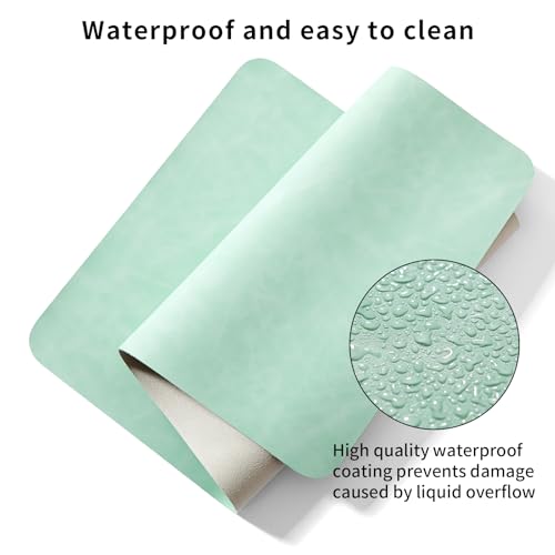 Desk Pad PU Leather Large Mouse Pad Mat Office Laptop Desk Protector - view 2