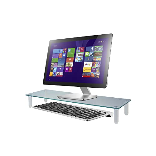 Glass Monitor Riser, 22 Inch Wide, 40 Lb Capacity - view 5