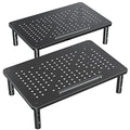 2 Pack Monitor Stand Riser - 3 Height Adjustable Monitor Stand