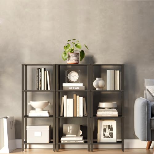 Bookshelf, 4-Tier Small Narrow Book Shelf for Small Space - view 6