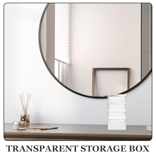 Bathroom Storage Organizer Box PET Desktop Cosmetics Container for Makeup - view 3