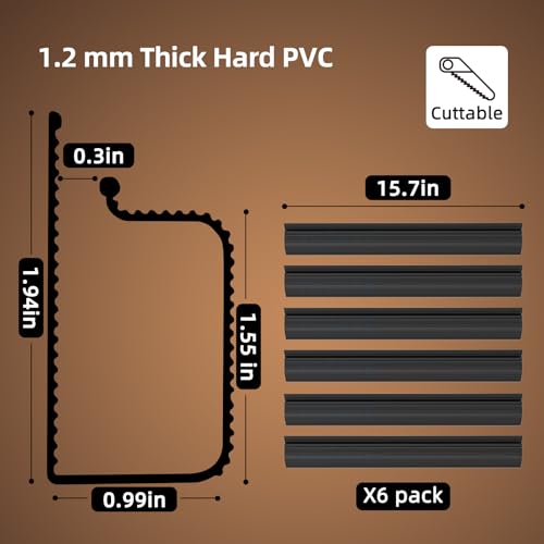 Cable Management, 6 Pack, Black - view 3