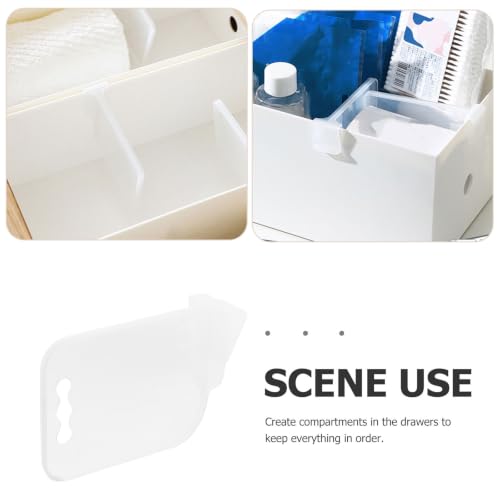 8pcs PP Drawer Dividers Reconfigurable Layout for Dresser Organization - view 3