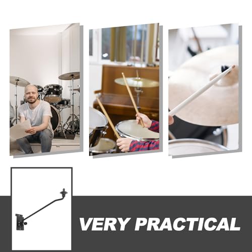 Iron Cymbal Wall Mount Holder for Drum Cymbal Collection Storage - view 3