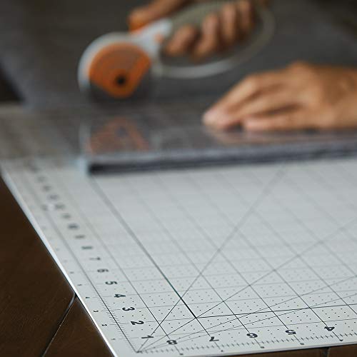 18" x 24" Self Healing Cutting Mat for DIY, Quilting & Sewing, Grey - view 4