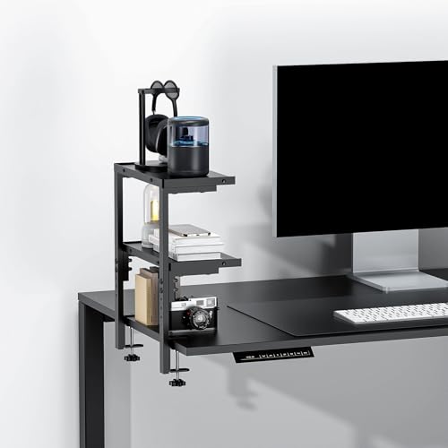 2 Tier Clamp on Desk Shelf - view 6