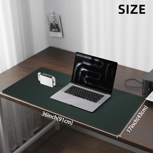 Desk Pad PU Leather Large Mouse Pad Mat Office Laptop Desk Protector - view 5