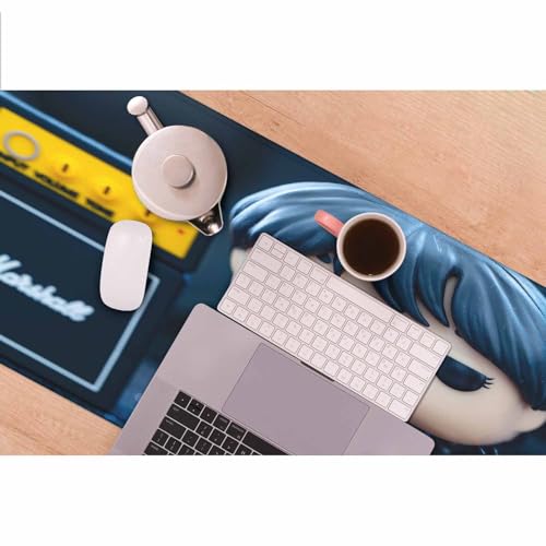 Vinyl Figure Desk Mouse Pad Mat Extended Gaming Keyboard Mousepad for Computer,Home,Office 35.4"X15.7" - view 7